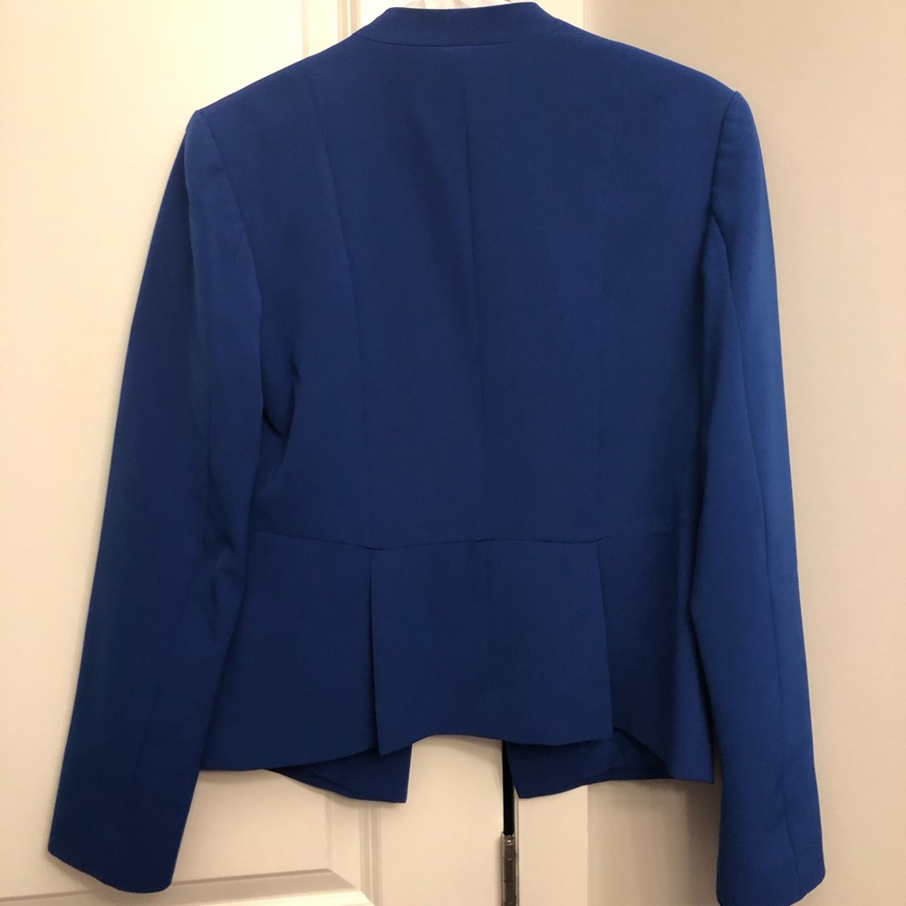 Halogen Zip Pocket Open Jacket Blue Mazarine Xs - image 3